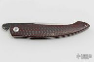 DB07A - Red/Black Carbon Fiber