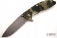 XM-18 Framelock Flipper - 3 1/2" (Bead Blast / DigiCam)
