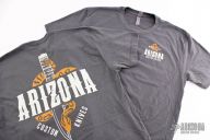 Arizona Custom Knives Short Sleeve Shirt - Gray