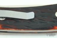 FH (Folding Hunter) - Original Size w/ Clip - Jigged Bone