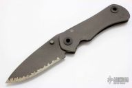 Drop Point Framelock - All Ti