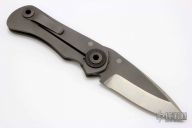 Drop Point Framelock - All Ti