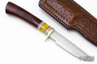 Drop Point Hunter - Knapped Steel