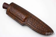 Drop Point Hunter - Knapped Steel