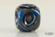 Black Timascus Bead