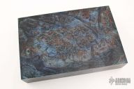 Dyed Bird's Eye Burl Handle Material