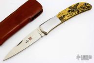 Eagle Folder - Scrimshaw