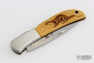 Eagle Folder - Scrimshaw