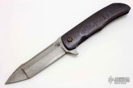 Eagle Rock Variant Flipper - MokuTi and Damascus - 2016 Solvang