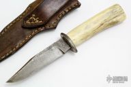 Early Damascus Clip Point