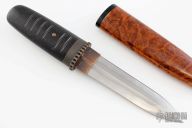 Ebony Dagger w/ Antiqued Copper