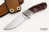 Engraved Fixed Blade