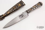 Engraved Fixed Blade