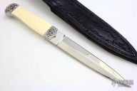 Engraved Ivory Dagger
