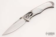 Engraved Mother of Pearl Folder