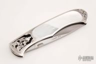 Engraved Mother of Pearl Folder