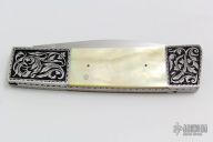 Engraved Rear Lockback Folder #018