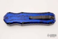 Excalibur OTF - Blue Tactical Serrated