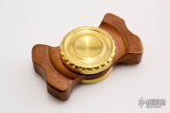 Fidget Spinner - Brass over Copper