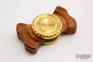 Fidget Spinner - Brass over Copper