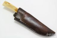 Fixed Blade - Damascus/Walrus Ivory