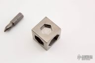 FlyPry Dice Tool - Titanium