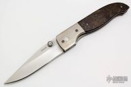 Folding Utility - Rag Micarta