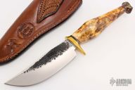 Fossil Walrus Ivory "Net Weight" Hunter