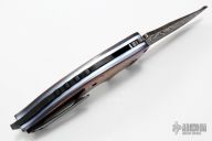 Full Contact Fighter Flipper - Damascus and MokuTi