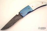Damascus & Pearl Linerlock