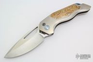 Galaxy Button Lock with Mokume & Timascus