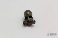 Gas Mask Bead - Titanium