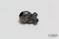 Gas Mask Bead - Titanium