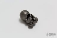 Gas Mask Bead - Titanium
