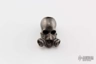 Gas Mask Bead - Titanium