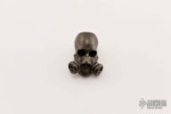 Gas Mask Bead - Titanium