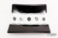 Glass Valet Tray - Skulls