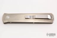 Godfather - Titanium Custom - Hand Ground