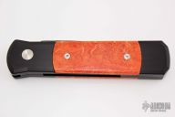 Godson Custom Damascus and Red Coral