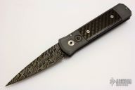 Godson Damascus Custom Damascus/Carbon Fiber