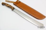 Golok - Redwood Burl