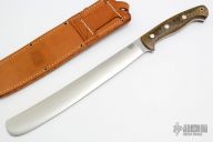 Golok - Tan Burlap Micarta