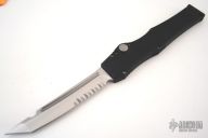 134-8 HALO - Tanto Satin Finish Serrated
