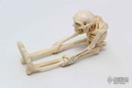 Hand Carved Skeleton - Bone
