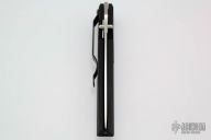 Harkins ATAC D/A 801 - Black Handle w/ Carbon Fiber / Satin Blade