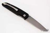 Harkins ATAC D/A 8802 - Black Handle w/ Carbon Fiber / Bead Blast Blade