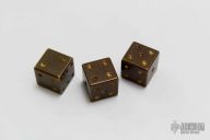 Heavy Metal Dice - (3) Bronze