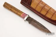 Hunter - Stellar Sea Cow w/ Birds Eye Pattern Damascus