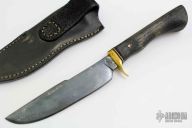 Hunter w/ San Mai Damascus