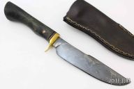 Hunter w/ San Mai Damascus